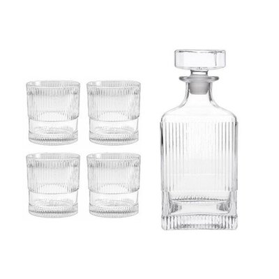 25.4oz And Dofs 9.85oz Noho Clear Decanter Set Clear
