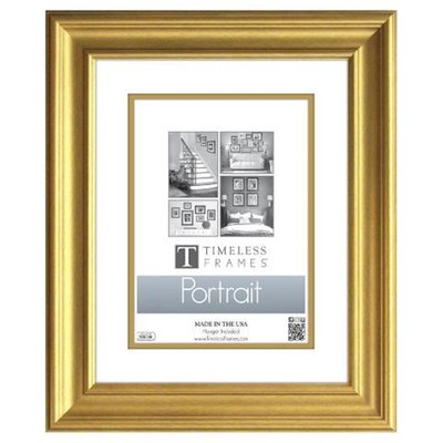 Lauren Portrait Gold Wall Frame