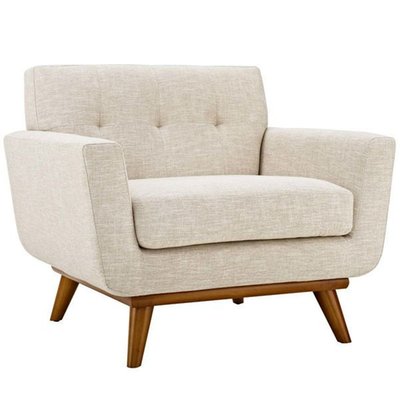 Engage Upholstered Armchair Beige