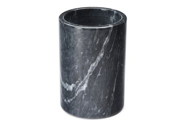 Marble Utensil Holder Black