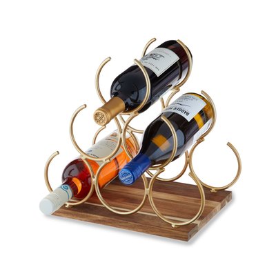 Pyramid 6 Bottle Wine Rack