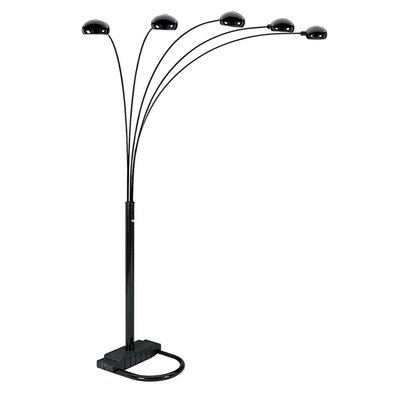 Arms Arch Floor Lamp  Black