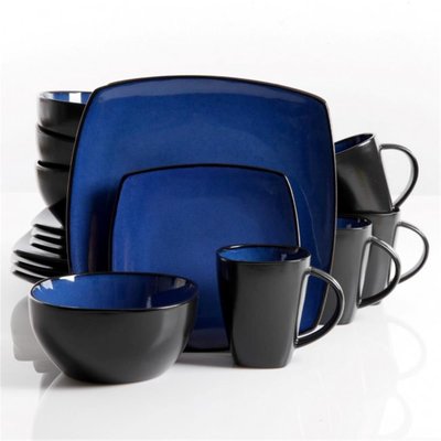 Home Soho Lounge Dnerware Set Blue